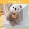 Sea Soft Otter Plushie With Long Fur Pp Cotton Filling Stuffed Animal For Kids