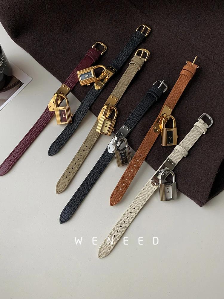 Lock Dial Watch for Women Fashion Personality New Niche Light Luxury Quartz Women's Watch Relojes Para Mujer