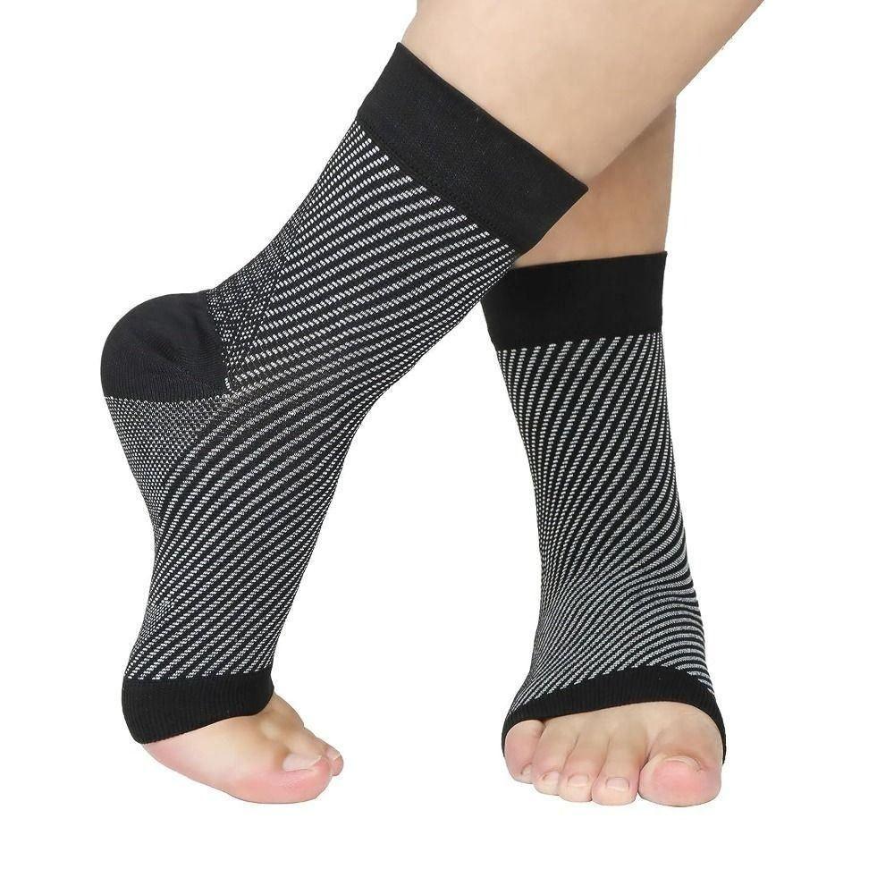 Nylon Neuropathy Socks Foot Protection Compression Ankle Socks Comprex Ankle Sleeves Women Men