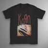Футболка с логотипом рок-группы Korn, Футболка с логотипом музыкальной группы Korn, Индивидуальный подарок для любителей рок-н-ролла, Фан