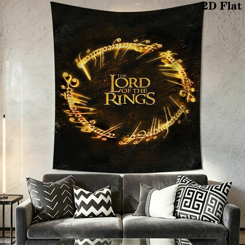 Lord Rings Trilogy Tapestry Background Cloth Wallmounted Soft Wall Covering Decoration Background Cloth
