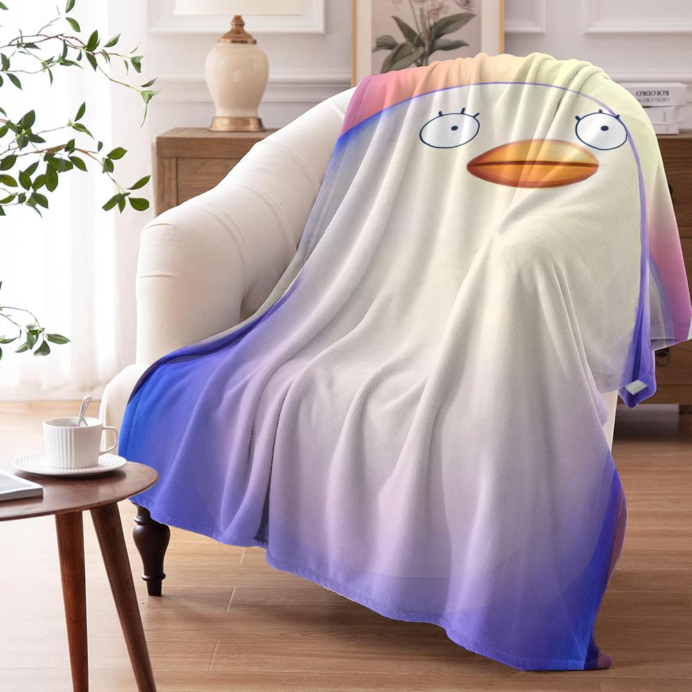 G-Gintama Elizabeth Throw Soft Flannel Throw Summer AC Blanket Lightweight Cool Nap Blanket for Sofa Bed Couch Travel