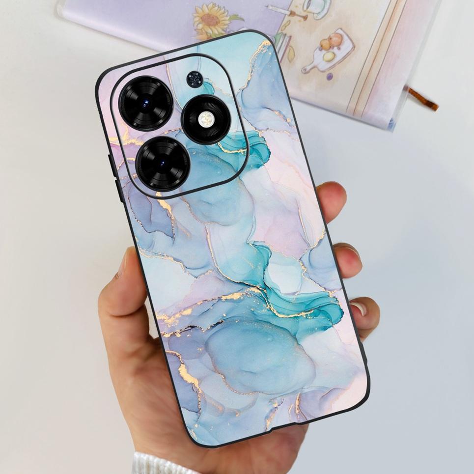 Чехол Funda Для Infinix Hot 40i Hot40i 2023 Новая Мода Задняя Крышка Цветная Печать Картины Чехлы Для Телефона На Hot 40 i Мягкий Матовый