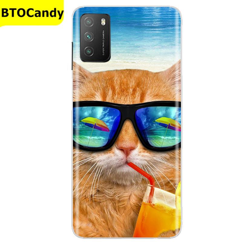 Чехол для POCO M3, мягкий силиконовый чехол для задней панели телефона для Xiaomi Poco M3 Pro 5G, задняя крышка, мягкий чехол из ТПУ для POCO M 3 M3, силиконовый чехол