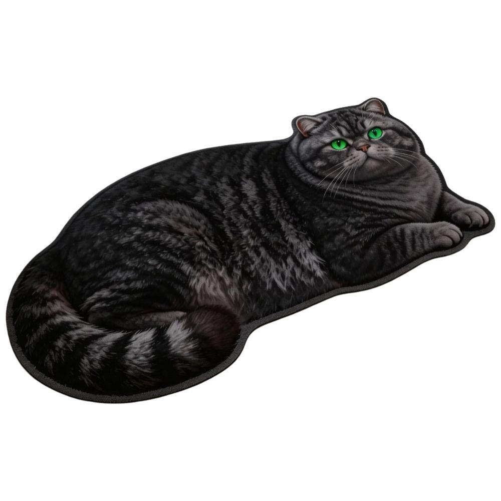 Super Absorbent Cute Cat Diatom Floor Mat Bedroom Door Small Rug Living Room Tea Table Bedside