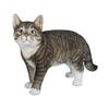 Ubia Walking Tabby Cat 32 X X Cm Doll Figure Ornament Animal Garden Decoration Cat (Large) 12.8 23.5 H22079-10