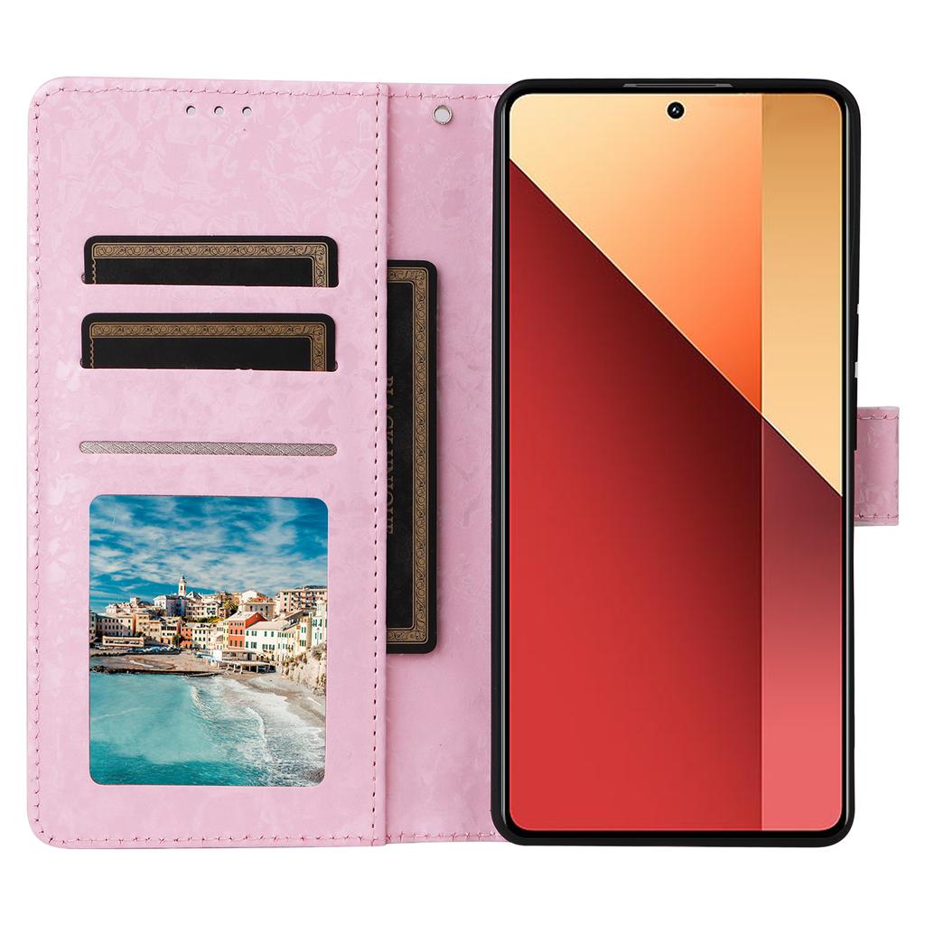 For Xiaomi Redmi Note 13 Pro 4G/Poco M6 Pro 4G Phone Case RFID Blocking Wallet Leather Cover