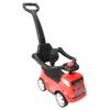 Baby Ride On Push Car Whistle Steering Wheel Universal Front Wheel Newborn Hand Push Stroller Red