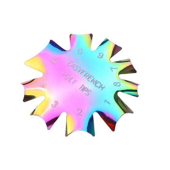 Нержавеющая сталь дизайн ногтей лак для французского маникюра моделирование штамповки пластина