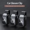 1Pcs Car Sun Visor Glasses Clip Sunglasses Storage Bracket For Volvo EX90 EM90 C40 S40 S80 C70 CX70 XC60 V60 V40 XC90 S60 C30 T6