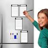 Planner Note Pad Fridge To Do Appointment Reminders Clear Printing Magnetic Shopping List Pad Office