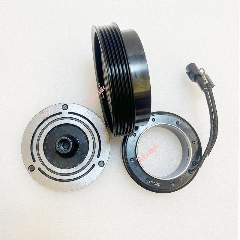 Шкив с магнитной муфтой компрессора кондиционера AC A/C для HYUNDAI SANTA FE I SM 2.0 2.4 9770126010 9770126011 97701-26010 97701-26011