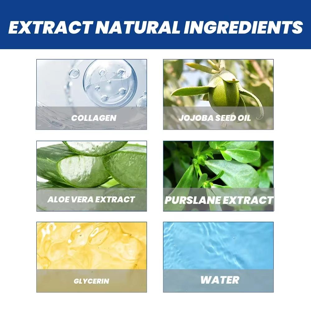 Подтяжка лица Укрепляющий отбеливающий разглаживающий уход лосьон Гидролизованный коллагеновый крем для шеи Увлажняющий омолаживающий крем для шеи