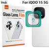 Для iQOO 15 5G Стекло IMAK Стекло высокой четкости Пленка для линз Версия с самопозиционированием