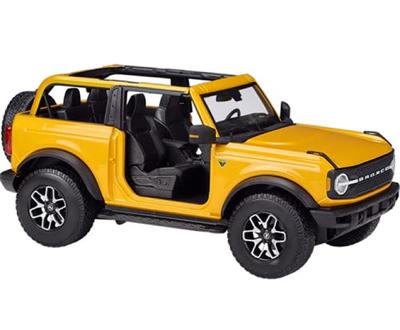 Maisto Модель 2021 Ford Bronco Badlands Race Спортивный автомобиль Литая модель 1/18