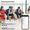 Умная розетка WiFi 10A, вилка США Cozylife 100-240 В, приложение, дистанционное управление, голосовое управление, таймер, работает с Alexa, Google Assistant