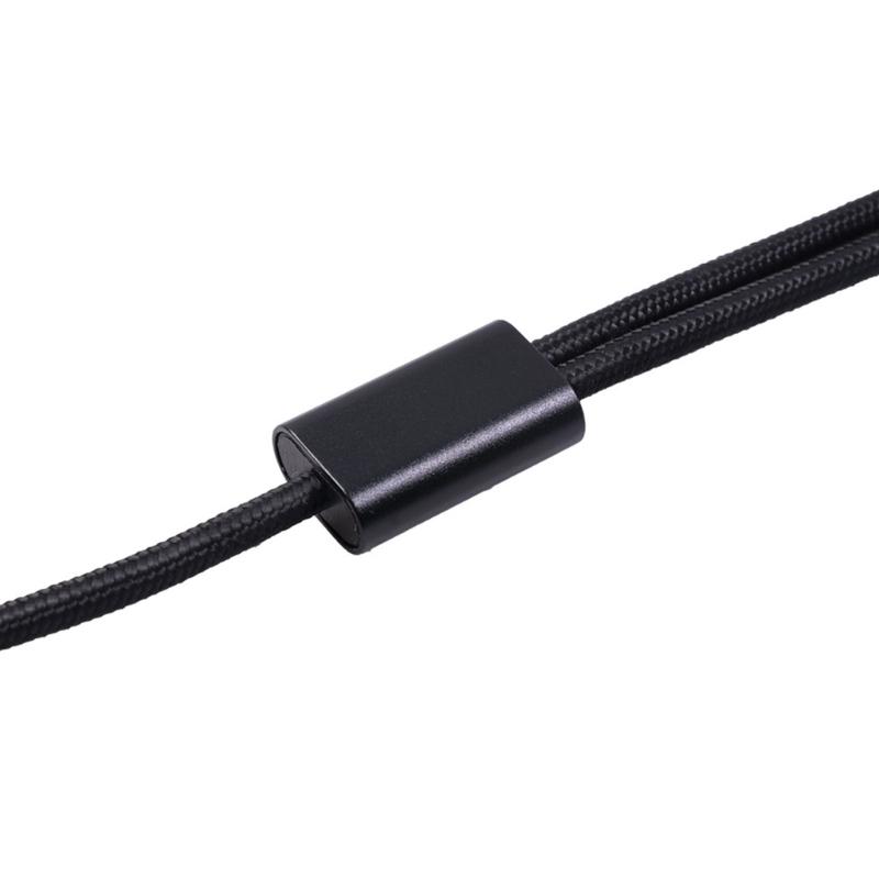Y-образный кабель Type C на 6,35 мм Гибкий USB C на 6,35 мм 1/4 дюйма TRS Кабель Широкая совместимость, Отличное качество звука