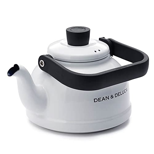 Эмалированный чайник DEAN & DELUCA, Белый, 1,6 л