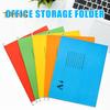 20Pcs Hanging File Folders Document Organizer with Tabs Easy Identification File Clip Board Assorted Color Document Organization Tool