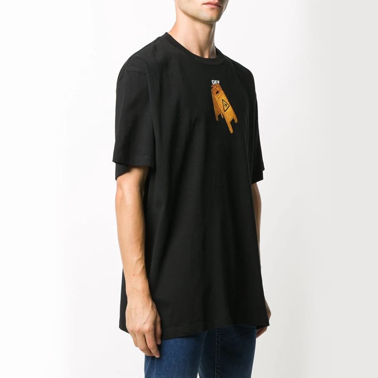 OFF WHITE Футболка Pascal Skeleton OMAA038F20FAB0011010