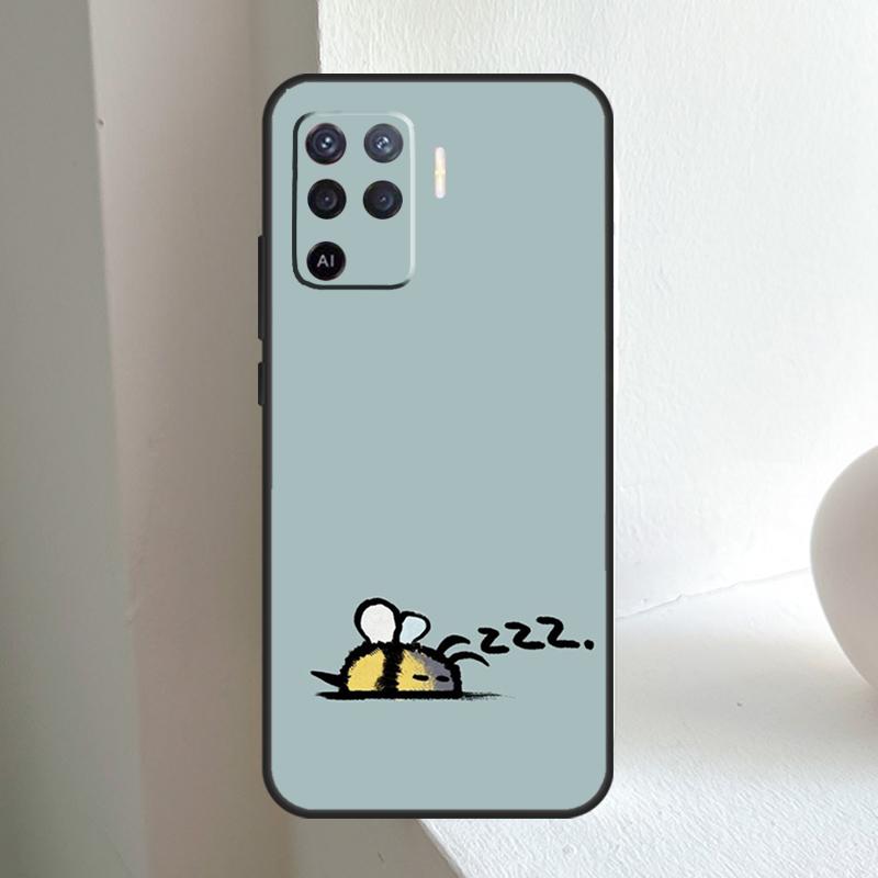 Чехол Bee для OPPO A80 A60 A40 A5 A6 Pro A15 A17 A57 A16 A76 A96 A18 A38 A58 A78 A98 A54 A74 A94