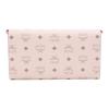 MCM Monogram Leather Wallet Crossbody Shoulder Bag Women bags Pink MXEBSVI01QH001