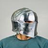 Barbuta Helmet Medieval 18g Mild Steel LARP Косплей Хэллоуин Костюм Barbuta Visored Warrior Helmet Лучший Подарок