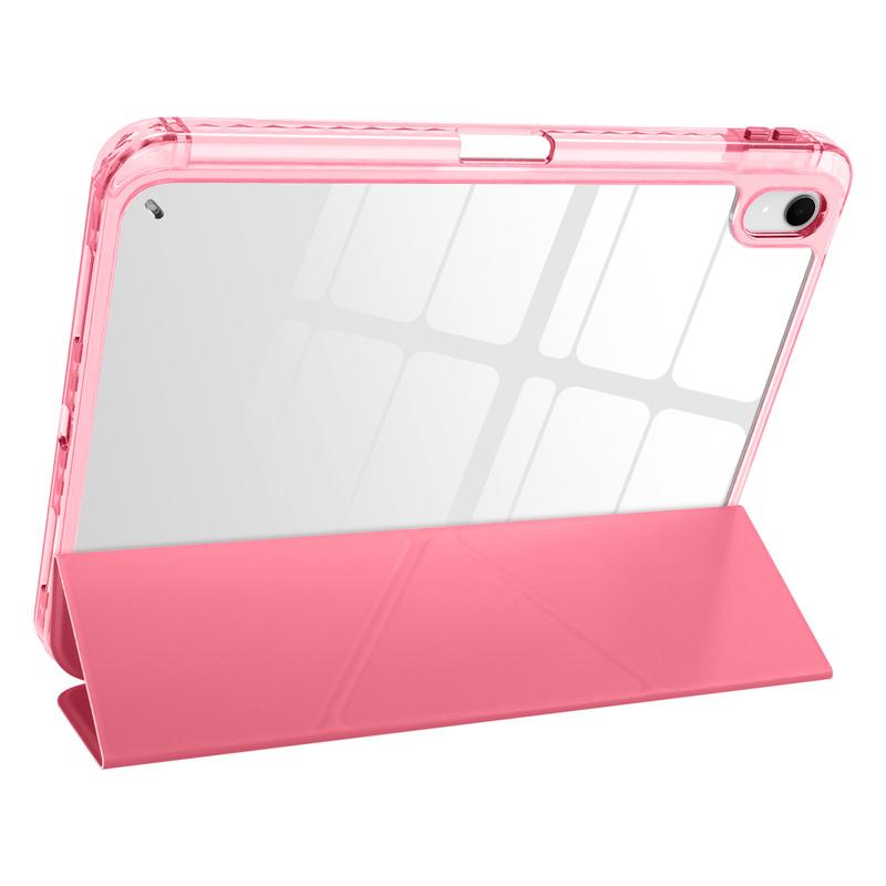 Для iPad A16 11 10 12-го поколения iPad Pro Air 8 7 6 5 4 3 11 13 12.9 " M5 M4 M3 M2 PU Тройной Акриловый Чехол с Держателем для Карандаша