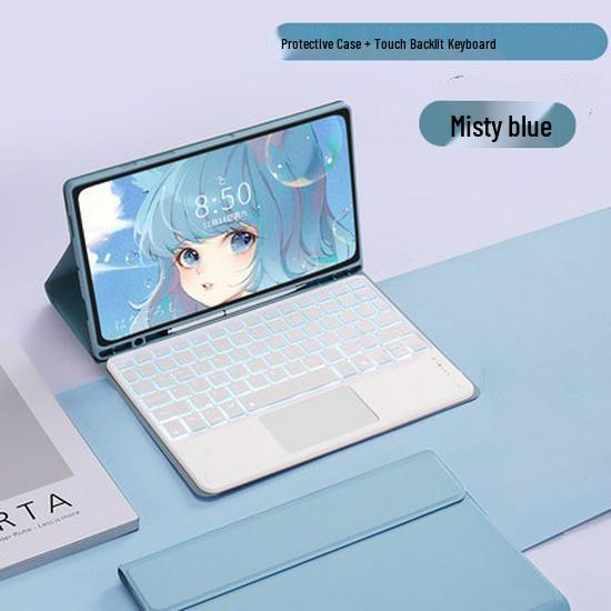 Чехол для iPad Air 13" с Bluetooth-клавиатурой с подсветкой для планшетов Pro 12.9 и 10.5