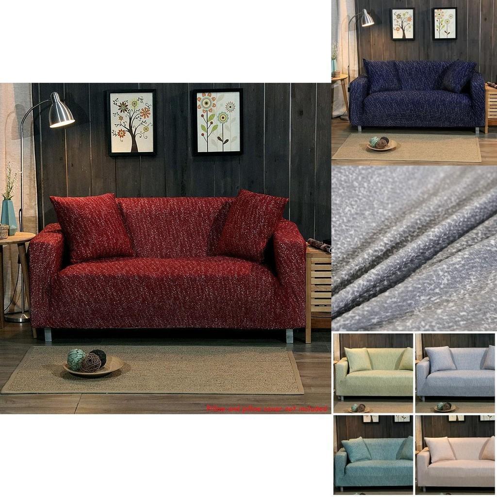 Super Soft Sofa Cover Stretch Elastic Fabric Sectional Couch Slipcover