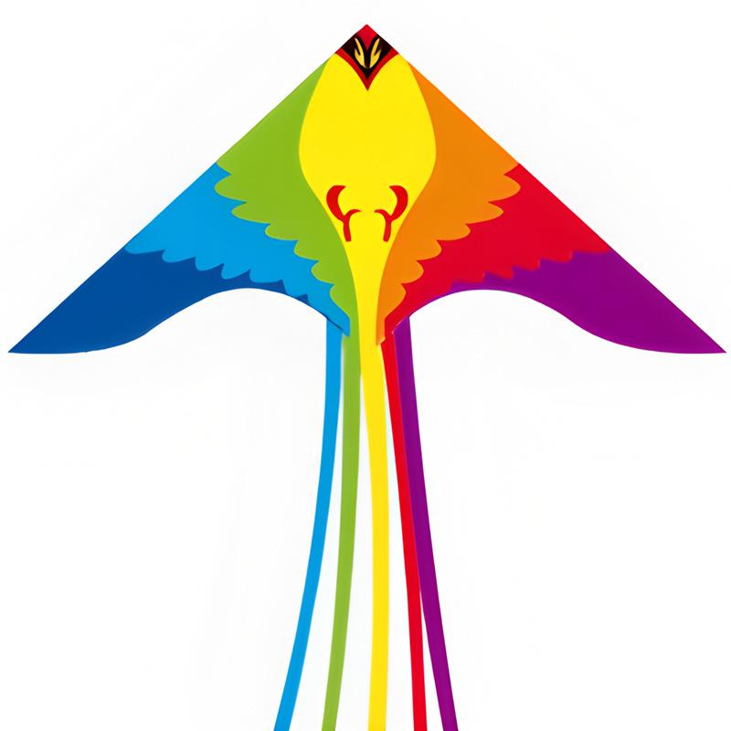 2026 High-End Rainbow Kite for Adults: Easy Flying, Vibrant Colors, Perfect for Light Breeze and Photography