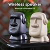 R199 Bluetooth-compatible Speaker Fashion Giant Statue Party Home Desk Mini High-fidelity Decoration Sound Box with TF Card Slot