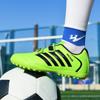 Children and Adolescents Large Size Shock-absorbing Non-slip Wear-resistant Velcro Short Nail Outdoor Football Shoes Training Shoes