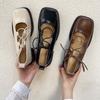 New Lace Up Platform Shoes Mary Jane Ladies Shoes 2025 Women Flats Shoes Summer Moccasin Fashion Creepers Lady Loafers Footwear