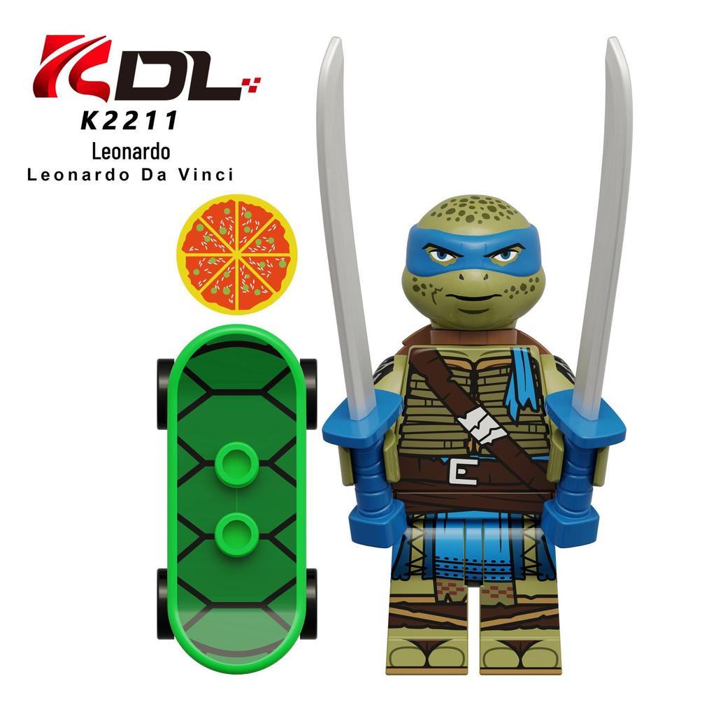 KDL831 KDL817 Teenage Mutant Ninja Turtles Minifigure Building Block Toy Set
