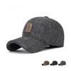 Men's Winter Warm Peaked Cap with Earmuffs