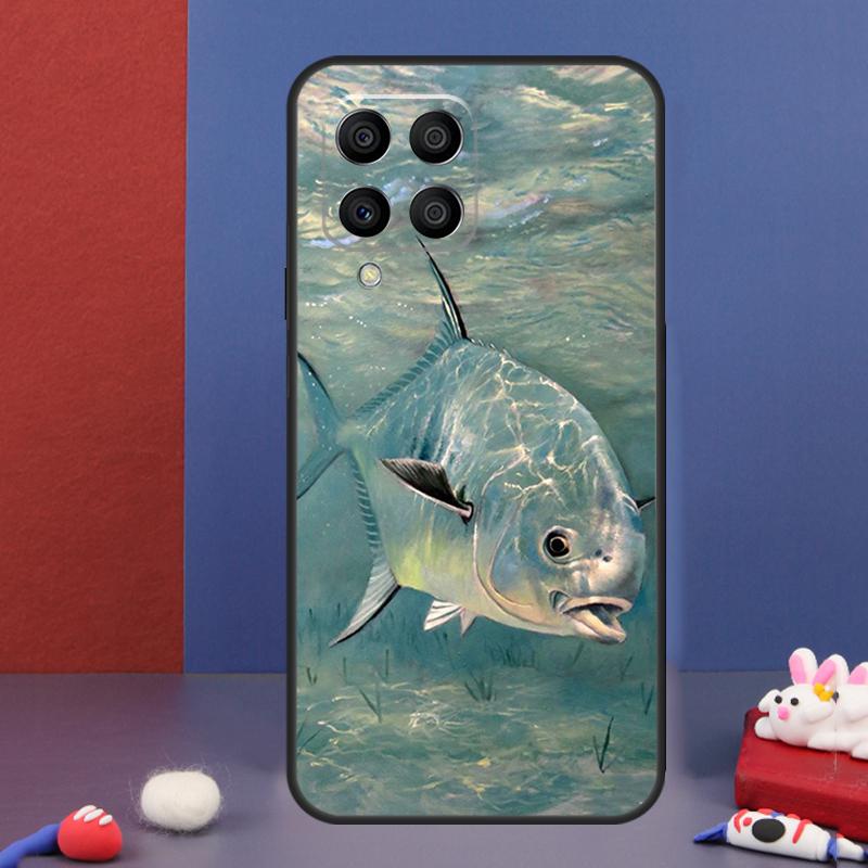 Fish Fishing Case For Samsung Galaxy M34 M14 M54 M13 M15 M36 M55 M35 M56 M16 M31 M11 M53 M12 M32 M52 M06