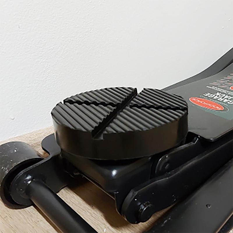 Car Lift Jack Stand Pads Black Rubber Slotted Floor Pad Frame Rail Adapter