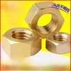 H59 Outer Hexagon Pure Copper Nut - Thickened, M3/M6/M8/M12