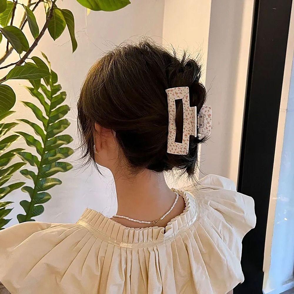 Аксессуары для волос Заколка для волос Высокоэластичные пружинные заколки Винтажная заколка-краб для волос Макияж Душ