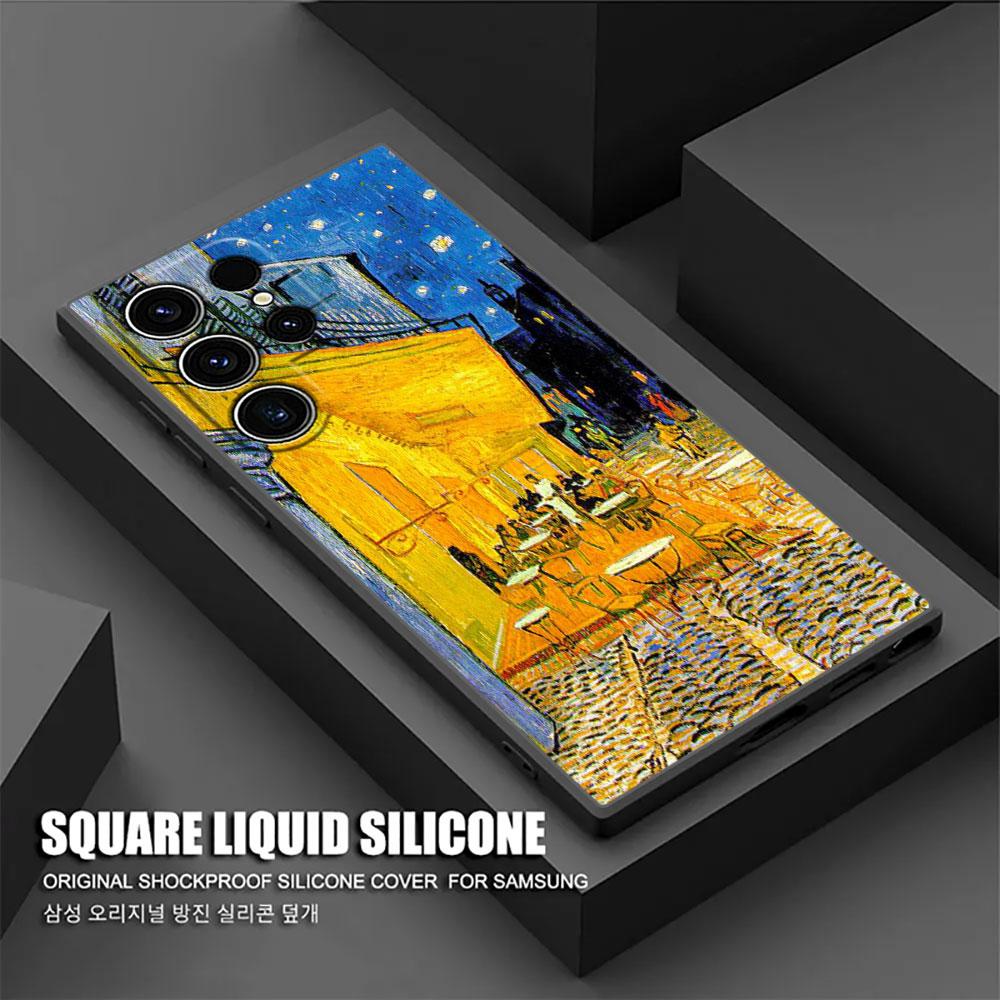 Ретро Масляная Живопись Ван Гог Звездная Ночь S26Ultra Чехол Для Samsung Galaxy S26 S25 S24 S23 S20 S21 FE S22 Ultra Plus 5G Чехол для Телефона
