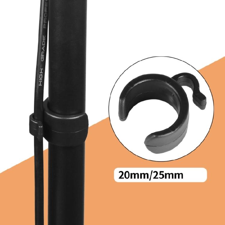 5PCS Wire Management Clips Compatibles Tripods Microphones Phones for Auditory Video Cable Organization 20mm 25mm