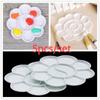 5PCS/SET Palette Art Alternatives Paint Tray Artist Watercolor Plastic Palette Supply White Watercolor Palette Pigment Tray