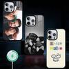 Чехол для телефона Band L-Latin Mafia для iPhone 17, 16, 15, 14, 13 Plus, Pro Max Магнитный Для Magsafe Беспроводной Зарядки