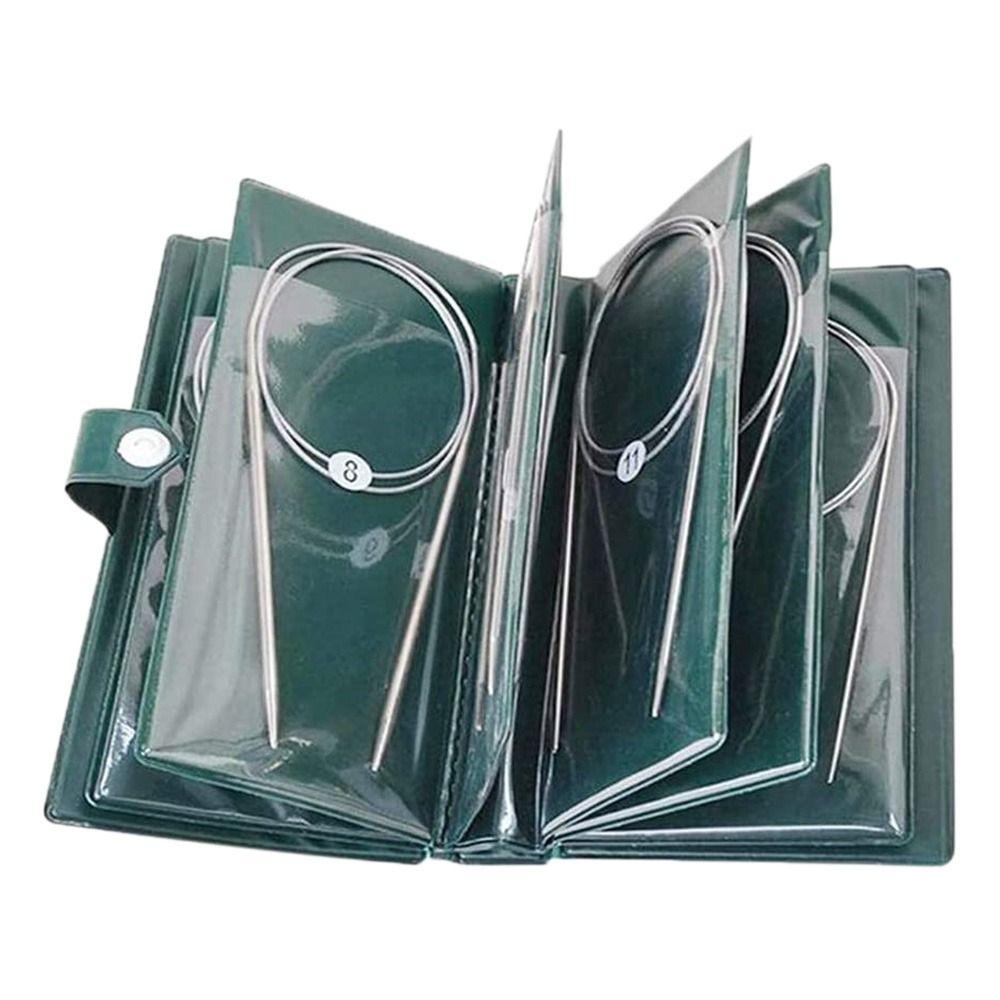 Крючок для вязания из нержавеющей стали Круговые спицы Инструменты для вязания Спицы для вязания