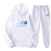 Trapstar London Уличная одежда Худи Спортивные штаны Комплект С принтом Тренировочный костюм Мужчины Женщины Свободный крой