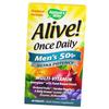 Multivitamins for Men 50+, Alive! Once Daily Men's 50+ Ultra Potency, 60 Tabs (36344009)