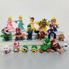 5-18 шт./комплект Фигурки Действия Игрушки Куклы Модель Набор Super Mario Bros ПВХ Луиджи Йоши Донки Конг Гриб Праздничные Подарки