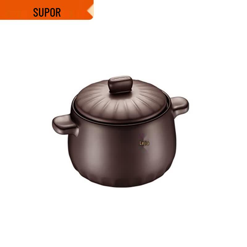 Двойная минерально-керамическая кастрюля SUPOR 6 л