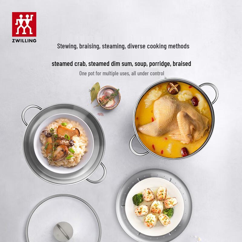 Zwilling Пароварка и суповая кастрюля Nova Plus 28 см